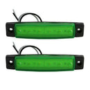 8 PIECES Red Green Boat Navigation LED Stern Lights Marine Starboard Light 12V