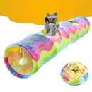 Durable Cat Hideout, Indoor Cute Funny Tunnel for Medium Kitty Playing