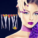 10pcs Spiral Pattern Colorful Makeup Brush Set Foundation Blusher Face Powd