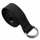 Casual Unisex D-Ring Cloth Belt Canvas Belt Knitting Canvas Belt 110 x 3.8CMI6Q5
