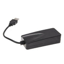 2 Ports USB 56K External Dial Up Data Fax Modem V.90/92 For Win7 32 64 Bit