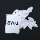 Carrier Pigeon DIY Puzzle Metal Embroidery Craft Stencil Cutting Die