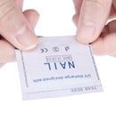50pcs/set Disposable Nail Polish Remover Wraps Pad UV Gel Foil Nail Cleaner