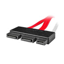 SFF-8639 SATA3.2 18pin(7+7+4) 15pin Power to SFF-8482 Express 29pin Cable