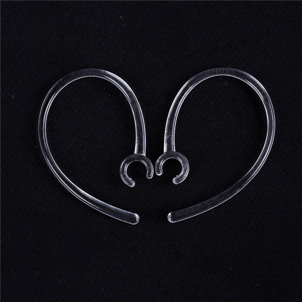 2pcs Clear Replacement Earhook Loop Earloop Clip For Bluetooth Headse BNAUFS â„–[