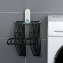 Folding Clothe Hanger Hooks Coat Rack Wardrobe Magic Organizer Save Space f RYC