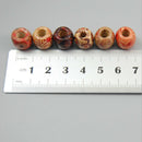100 pcs Round Wooden Beads 12 mm With 10 m Jewelry Making F7U9