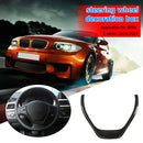 Plastic Car Steering Wheel Trim Cover for BMW 1 3 Series 2014-2019 Auto Styling