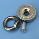 N52 Mental Eyebolt Strong Rings Magnet keychain 32*30mm Circular Iron Salva G9O1