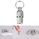 Pets Cat Dog ID Tag Tube Address Name Label Metal Pendant Collar Tags Avoid T7I2