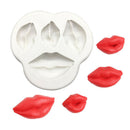 Vivid Sexy Lips Silicone Mold Fondant Mould Embossed Cake Decor Jewelry TooB 3C