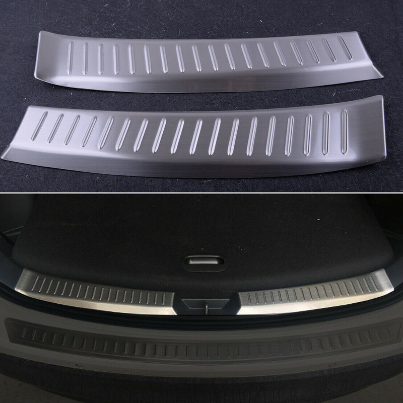 Inner Rear Bumper Protector Sill Plate Cover Trim Fit for Mazda CX-5 2012-2016