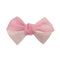 Bow Hairpin Women Ponytail Holders Clip Headwear Hair Accessories (Pink) A