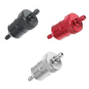 3Pcs Scooter Motorcycle Motocross 8mm Billet Inline Petrol Gas Fuel Filter