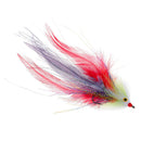 Trout Salmon Steelhead Fly Fishing Streamer Flies Saltwater Red with Hook
