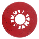 2x Aluminium Disc Brake Cover Vehicle Car Wheel Decorative Rotor Cross DrilleOZ
