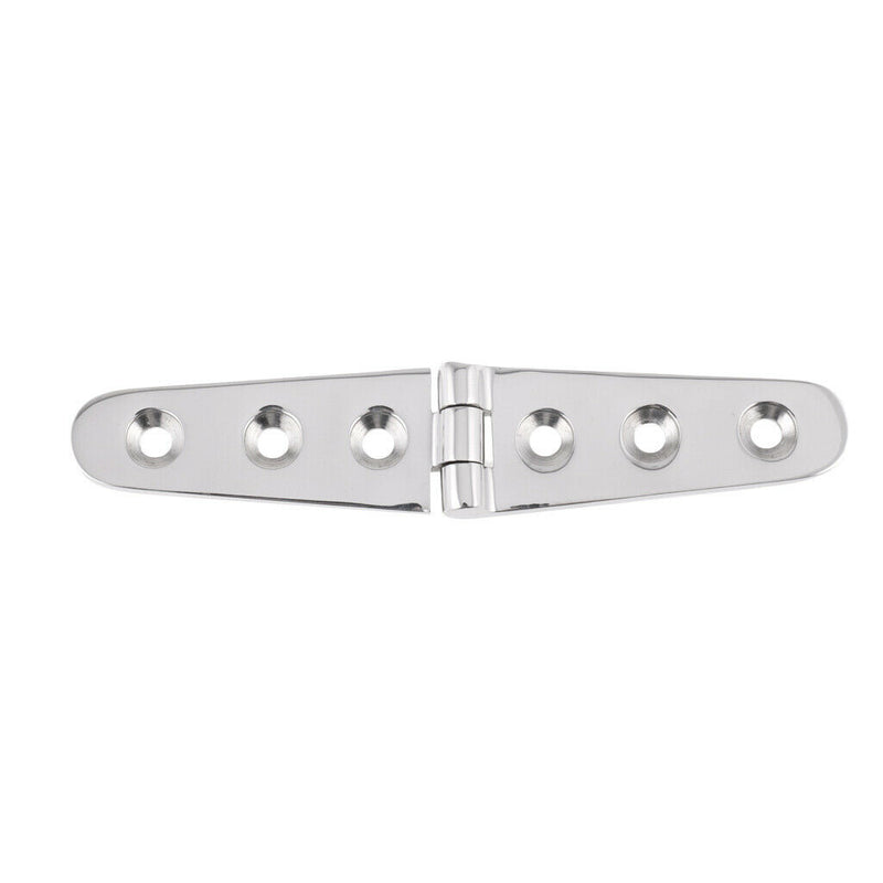 6X Heavy Duty 316 Stainless Steel Cast Boat / Marine Strap Hinge 6 x 1 Inch