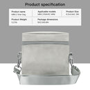 Dustproof Drone Storage Bag Carrying Case PU Zipper Closure for DJI Mavic Mini 2