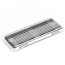 10Pcs Reversible High Speed Steel Planer Blades 82Mm X 5.5Mm For Cutting So