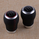 5 Speed Metal Universal Manual Transmission Gear Shift Knob Shifter Lever