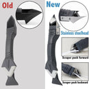 Window Glass Glue Angle Scraper Edge Adhesive Residue Caulk Tool Bathroom
