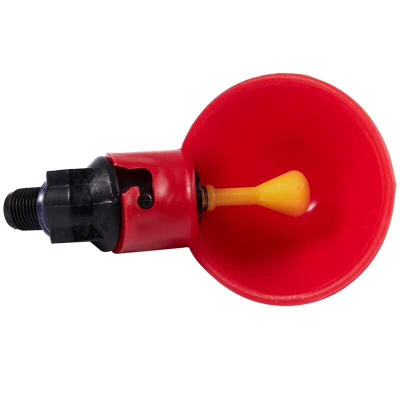 10 Pcs Automatic Poultry Water Drinking Cups Drinker Feeder For Livestock C Q1J3