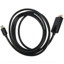 1.8m Mini Display Port DP Male to HDMI Male Cable Adapter for Macbook Air P