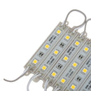 1*10pcs 5050 SMD 3 LED Module LED Strip String Light Waterproof DC 12V warm