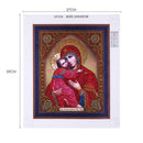 5D DIY Special Shaped Diamond Painting Religion Women Cross Stitch Mosaic