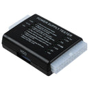 20 / 24-pin Power Supply Tester for ATX / SATA / HDD, Black