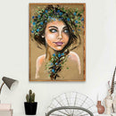 5D DIY Full Drill Diamond Painting Cross Stitch Needlework Kit (Beauty09)