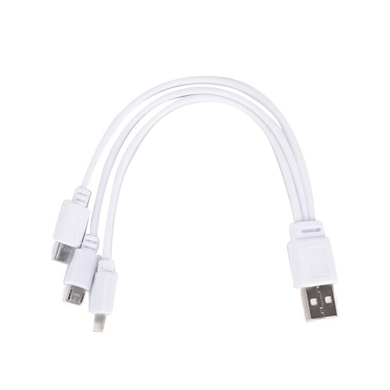 Multiple USB Charging Cable 3 in 1 Data Cables Mobile Fast Charging For AndroiME