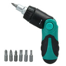 Pro sKit SD-9817 Multi-functional 6 in 1 Ratchet Screwdriver Set Profession