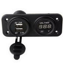 DC 12/24V USB Car Cigarette Lighter Charger Power Adapter 2.1A Cigaret JXO