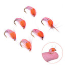6Pc/box Realistic Nymph Scud Fly For Trout Fishing Artificial Bait Insect Lur Gw