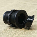 Car Boat Motorcycle Cigarette Lighter Socket Power Plug Outlet &Cover Black Sets