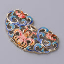 Alloy Enamel Filigree Charms Pendant for DIY Necklace Earring Jewelry Making
