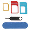 5 in 1 nano a micro e standard scheda sim adattatore for phone BX