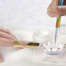 Crown Ceramic Nail Carving Brush Rack Art Pens Display Stand UV Gel Palette A