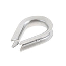 20 Pcs Stainless Steel Wire Cable Rope Thimbles for 2mm Cable Marine Boat