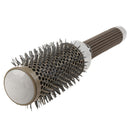 Hair Brush Ceramic Iron Round Comb Barber Dressing Salon Stylingï¼ˆ25mm)