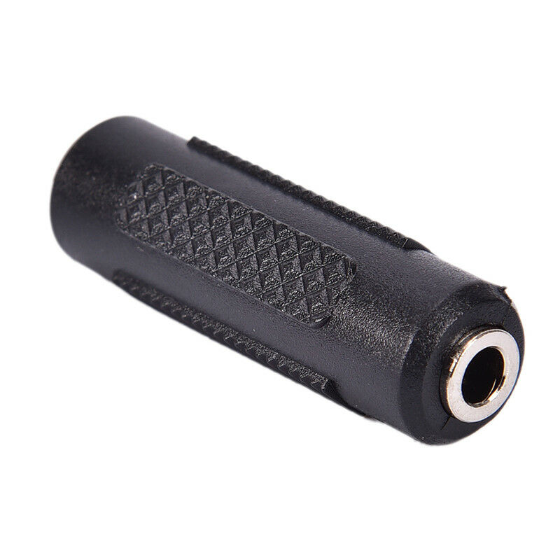 Stereo3.5mm 1/8" Aux Female to FemaleF/F Jack Audio Coupler Adapter Converter OA