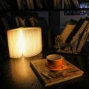 Rechargeable LED Mood Lighting,Multi-color Night Light Wooden Foldable Book