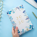 2020 Timetable Efficiency, 365 Days Diary A5 Simple Fashion Notebook Office X5J9