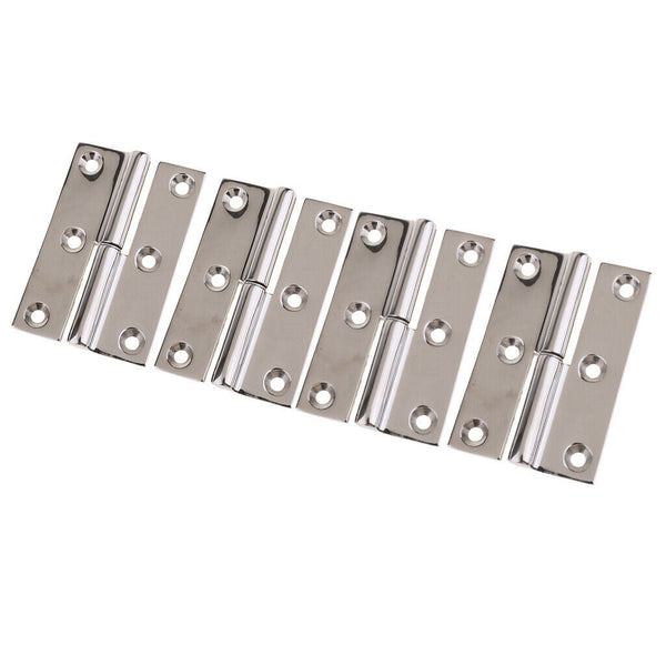 Stainless Steel Detachable Hinge for Marine Boats Heavy Duty Hardware 2.95in