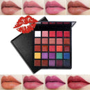 Eyeshadow Lipstick Palette 25 Color Eye Shadows Shimmer F7A5 C1O2 Water U9T9