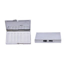 Travel Mini Metal Pill Box Medicine Drug Vitamin Tablet Organizer Container 3CAU