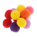 200x Mixed Colours Craft Pom Poms Mini Pompoms Children's Craft Project 10mm