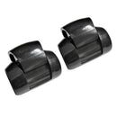2Pcs Adjustable Quick Release Nylon Clamp Buckle for Paddle Shaft Black