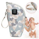USB Insulated Bag Milk Bottle Warmer Portable Travel Cup Adjustable Temperature